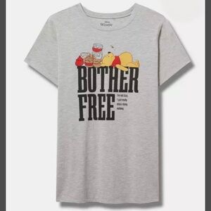 NEW TORRID WINNIE THE POOH CREW TEE WOMENS SIZE 2X